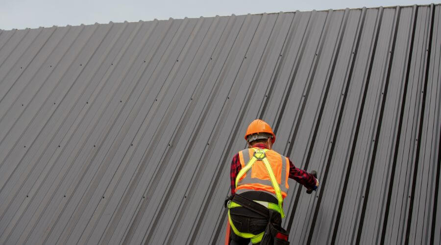 Professional metal roof installation services in Karlsruhe, ND